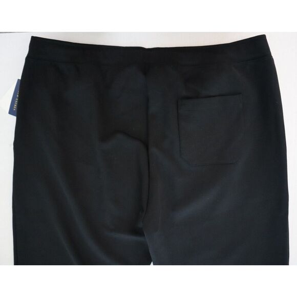 Polo Ralph Lauren Men’s Big & Tall Sz 3XLT Black Double-Knit Jogger Pants - Picture 5 of 11